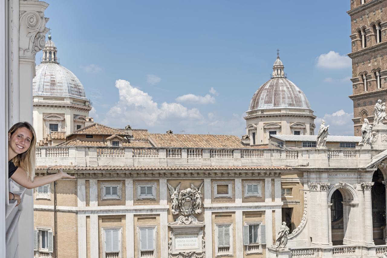 Blam Alice'S House, Great View To Santa Maria Maggiore Church Roma Eksteriør bilde